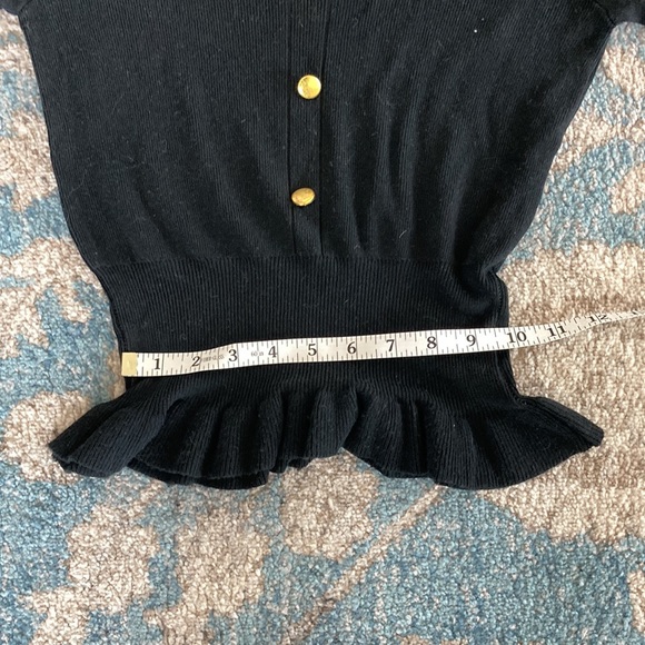 NWT Peplum Waist Sweater - Picture 3 of 6